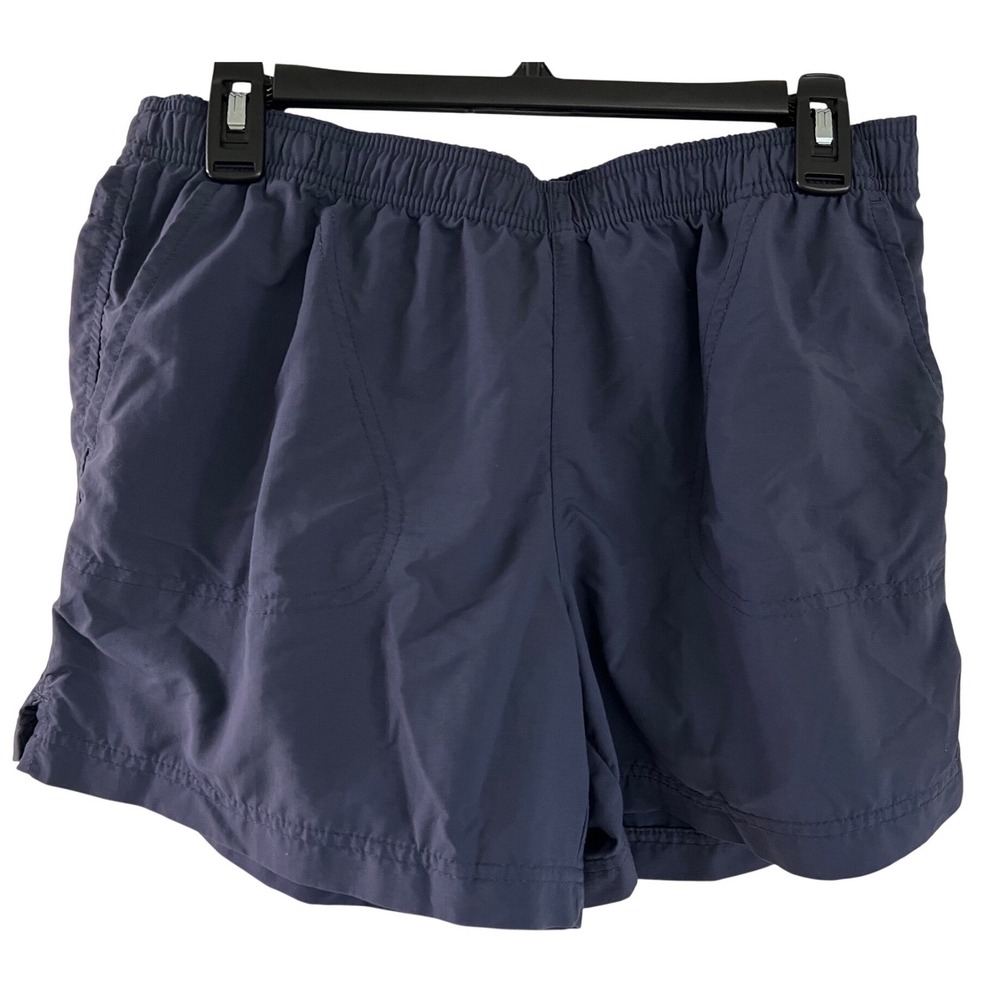 Columbia Sportswear Womens Navy Blue Nylon Mesh Lined Hiking‎ Shorts Size M
